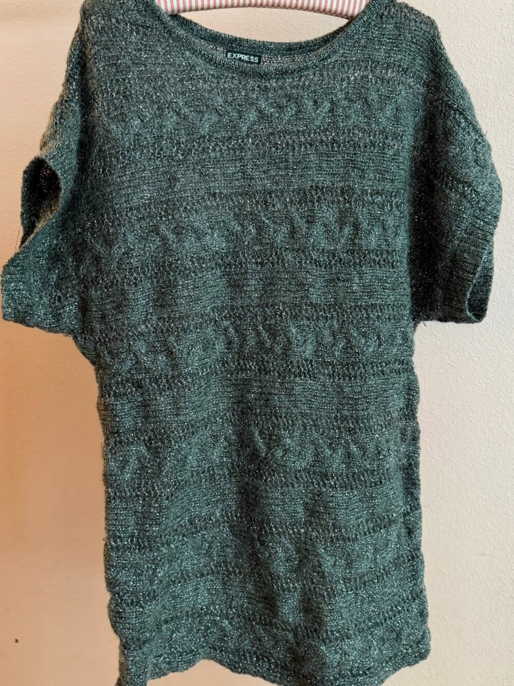 Relaxed-fit Oversized Macrame Sweater